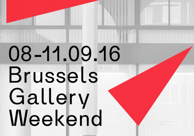 Brussels Gallery Weekend – Sept 2016