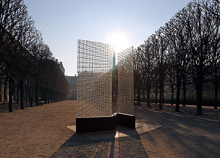 Pascal Dombis and Gil Percal Perspectives Inversées unveiled at Palais-Royal